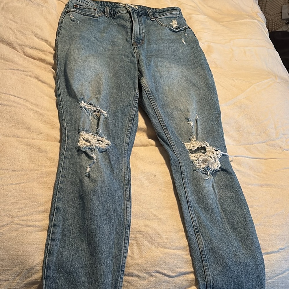 Abercrombie & Fitch Curve Love The Skinny High Rise Jeans 29/8R